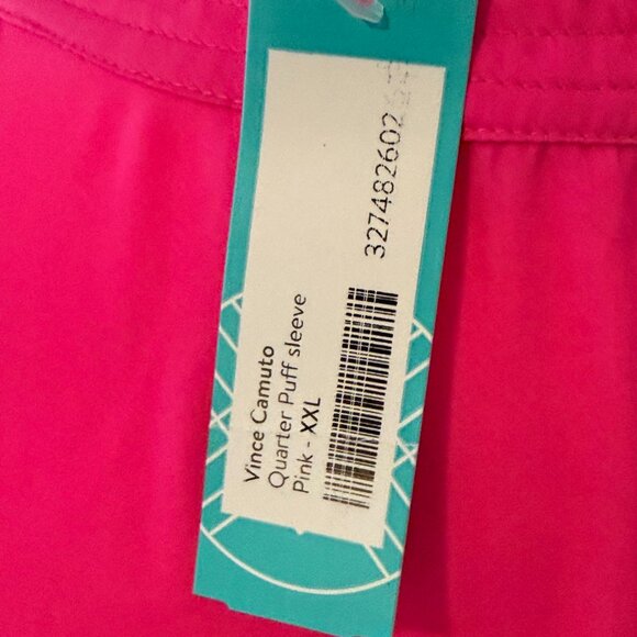 Vince Camuto Quinn Puff Sleeve Blouse - Picture 5 of 6